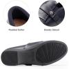 imageDREAM PAIRS Loafers for Women Slipon Dressy Comfortable Business Casual Work Office Faux Leather Loafer Shoes with Arch SupportNavy