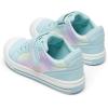 imageDREAM PAIRS Toddler Boys Girls Sneakers Casual Lightweight Kids Storybook Walking Skate ShoesRainbowBlue