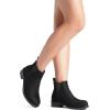 imageDREAM PAIRS Womens Ankle Boots Chunky Low Heel Chelsea Booties Slip On Elastic Fall Short BootsBlack