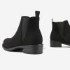 imageDREAM PAIRS Womens Ankle Boots Chunky Low Heel Chelsea Booties Slip On Elastic Fall Short BootsBlack