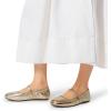 imageDREAM PAIRS Womens Ballet Flats Foldable Square Toe Mary Jane Flats Comfortable Slip On Dress Shoes Business Casual Work Mary Jane ShoesGold