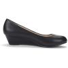 imageDREAM PAIRS Womens Debbie Mid Wedge Heel Pump ShoesBlackPu
