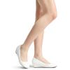 imageDREAM PAIRS Womens Debbie Mid Wedge Heel Pump ShoesWhitePu