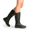 imageDREAM PAIRS Womens Faux Fur Knee High Boot Round Toe Fall Winter BootsBlack