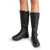 imageDREAM PAIRS Womens Faux Fur Knee High Boot Round Toe Fall Winter BootsBlack