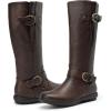 imageDREAM PAIRS Womens Faux FurLined Knee High Winter Boots Fall Tall BootsClassic Brown
