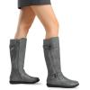 imageDREAM PAIRS Womens Faux FurLined Knee High Winter Boots Fall Tall BootsGrey