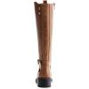 imageDREAM PAIRS Womens Knee High Boots Buckle Riding BootsLight Brown