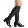imageDREAM PAIRS Womens Knee High Stretchy Fashion BootsBlackpu