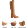 imageDREAM PAIRS Womens Knee High Stretchy Fashion BootsTansuede