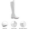 imageDREAM PAIRS Womens Knee High Stretchy Fashion BootsWhite