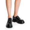 imageDREAM PAIRS Womens Platform Oxford Chunky Lace Up Lug Sole Comfort Business Work Dress ShoesBlackpat