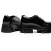 imageDREAM PAIRS Womens Platform Oxford Chunky Lace Up Lug Sole Comfort Business Work Dress ShoesBlackpat