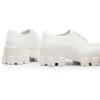 imageDREAM PAIRS Womens Platform Oxford Chunky Lace Up Lug Sole Comfort Business Work Dress ShoesWhitepu