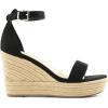 imageDREAM PAIRS Womens Platform Wedges Sandals Comfortable Open Toe Espadrilles Sandals Dressy Buckle Ankle Strap Summer ShoesBlack