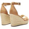 imageDREAM PAIRS Womens Platform Wedges Sandals Comfortable Open Toe Espadrilles Sandals Dressy Buckle Ankle Strap Summer ShoesKhaki