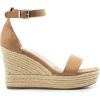 imageDREAM PAIRS Womens Platform Wedges Sandals Comfortable Open Toe Espadrilles Sandals Dressy Buckle Ankle Strap Summer ShoesKhaki