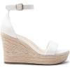 imageDREAM PAIRS Womens Platform Wedges Sandals Comfortable Open Toe Espadrilles Sandals Dressy Buckle Ankle Strap Summer ShoesWhitepu