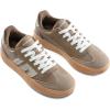 imageDREAM PAIRS Womens Tennis Sneakers Walking Casual LaceUp Footwear Comfortable Fashion Sneakers ShoesBrown