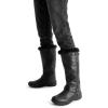 imageDREAM PAIRS Womens Winter Fully Fur Lined Zipper Closure Snow Knee High BootsBlackPu