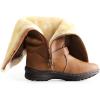imageDREAM PAIRS Womens Winter Fully Fur Lined Zipper Closure Snow Knee High BootsRabbitcamel Pu