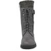 imageDREAM PAIRS Womens Winter Lace up Mid Calf Combat Riding Military BootsGrey