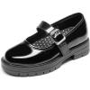 imageDREAM PAIRS Girls Mary Jane Chunky Platform School Uniform Dress Shoes Party Oxford Pumps for ToddlerLittle Big KidAll Black