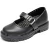 imageDREAM PAIRS Girls Mary Jane Chunky Platform School Uniform Dress Shoes Party Oxford Pumps for ToddlerLittle Big KidBlack
