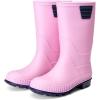 imageDREAM PAIRS Kids Rain Boots EasyOn Lightweight NonSlip Outsole for Boys ampamp Girls Outdoor Rainy Day PlayPink