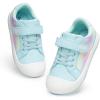 imageDREAM PAIRS Toddler Boys Girls Sneakers Casual Lightweight Kids Storybook Walking Skate ShoesRainbowBlue