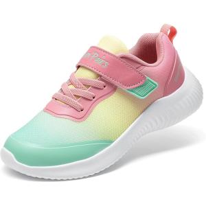 imageDREAM PAIRS Boys Girls Shoes Kids Tennis EZOns BreezeRunners Running SneakersGreenYellowPink