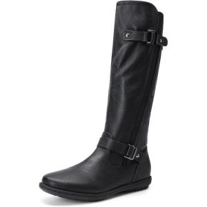 imageDREAM PAIRS Womens Faux FurLined Knee High Winter Boots Fall Tall BootsBlack