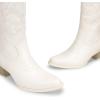 imageDREAM PAIRS Cowboy Boots for Women Cowgirl Western Boots Fashion Embroidery Stitched Chunky Heel Mid Calf BootsWhitepu