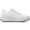 imageDREAM PAIRS Women Chunky City Tweed Comfortable Casual Platform Fashion SneakerWhite