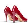 imageDREAM PAIRS Womens Closed Toe High Heels Dress Pointed Toe Wedding Pump ShoesRed