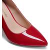 imageDREAM PAIRS Womens Closed Toe High Heels Dress Pointed Toe Wedding Pump ShoesRed