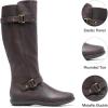 imageDREAM PAIRS Womens Faux FurLined Knee High Winter Boots Fall Tall BootsTracewidecalfbrown