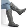 imageDREAM PAIRS Womens Faux FurLined Knee High Winter Boots Fall Tall BootsTracewidecalfgrey