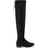 imageDREAM PAIRS Womens Over The Knee High Low Block Heel Riding Boots Uplace LeiBlack