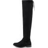imageDREAM PAIRS Womens Over The Knee High Low Block Heel Riding Boots Uplace LeiBlack