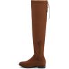 imageDREAM PAIRS Womens Over The Knee High Low Block Heel Riding Boots Uplace LeiTanlace
