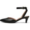 imageDREAM PAIRS Kitten Heels for Women Low Heel Dress Shoes Wedding Dress Closed Toe Pump Shoes LunaBlack
