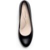 imageDREAM PAIRS Womens Pumps Closed Round Toe Chunky High Heels Platform Work Comfortable Dress Shoes for WomenBlackpu