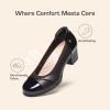 imageDREAM PAIRS Womens Pumps Low Chunky Block Closed Toe Shoes Work Comfortable Heels Round Toe DressBrown