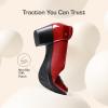 imageDREAM PAIRS Womens Pumps Low Chunky Block Closed Toe Shoes Work Comfortable Heels Round Toe DressRed