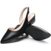 imageDREAM PAIRS Womens Slingback Kitten Low Block Heels Closed Pointed Toe Ankle Strap Elegant Dressy Pumps Wedding Party Dress Shoes for WomenBlack
