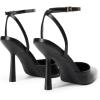 imageDREAM PAIRS High Heels for Women Closed Pointed Toe Dress Shoes for Women Ankle Strap Stiletto Heel Party Wedding Sexy Pump ShoesBlackpu