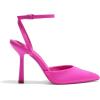 imageDREAM PAIRS High Heels for Women Closed Pointed Toe Dress Shoes for Women Ankle Strap Stiletto Heel Party Wedding Sexy Pump ShoesHot Pink