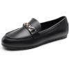 imageDREAM PAIRS Loafers for Women Casual Comfortable Slip On Flat Shoes Lightweight Leisure Work Shoes Comfort Walking ShoesBlackpu