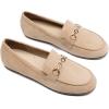 imageDREAM PAIRS Loafers for Women Casual Comfortable Slip On Flat Shoes Lightweight Leisure Work Shoes Comfort Walking ShoesCamel